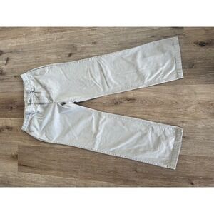 Gap Kids Khaki Pants Size 16 Husky Boys Flat Front Casual School Uniform